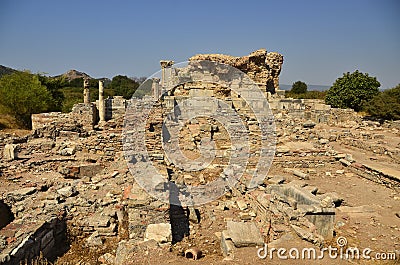 Church of Mary Ephesus Stock Photo